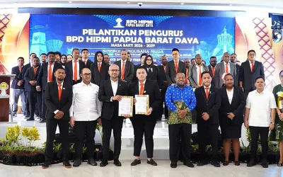 Janji Rob Raffael Kardinal Usai Dilantik jadi Ketua BPD HIPMI Papua Barat Daya