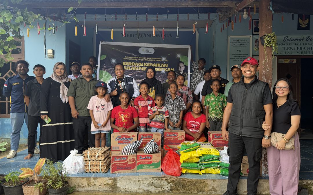 HIPMI Papua Barat Daya Lanjutkan Aksi Sosial di Aimas, Sambangi Panti Asuhan hingga Bagi Takjil